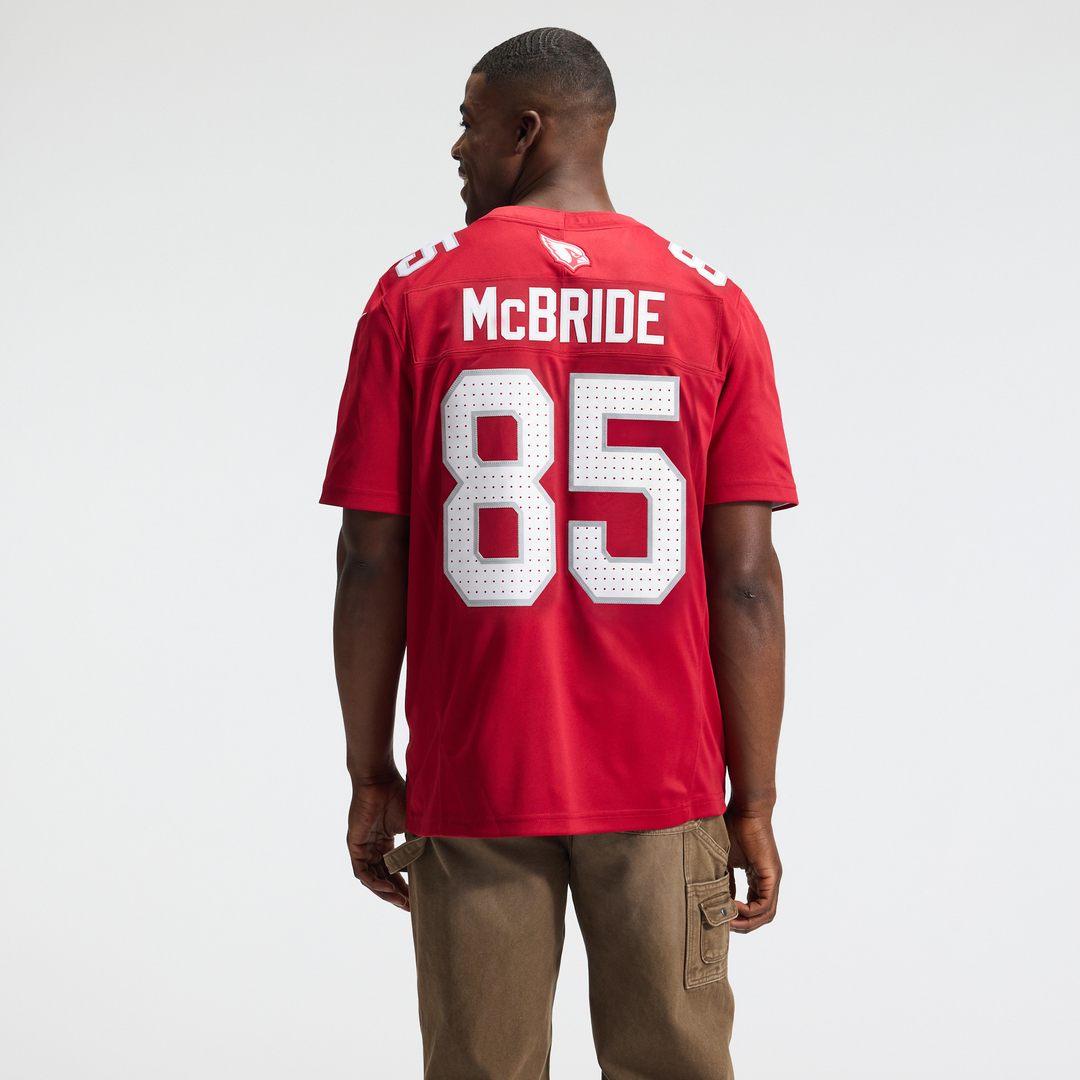 Trey McBride Arizona Cardinals Nike White Vapor F.U.S.E. Stitched Limited Jersey