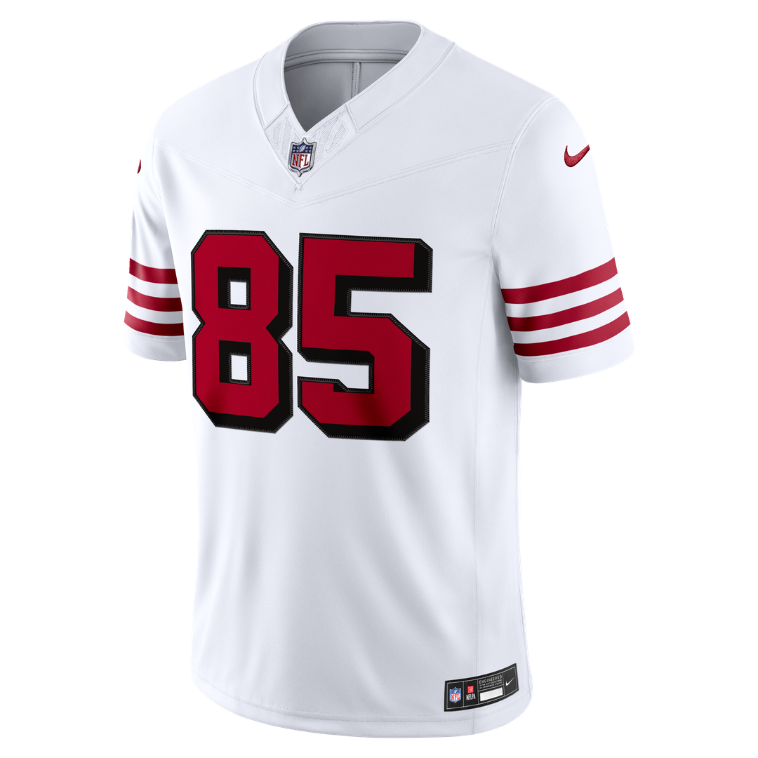 George Kittle San Francisco 49ers Nike White Alternate Vapor F.U.S.E. Stitched Limited Jersey