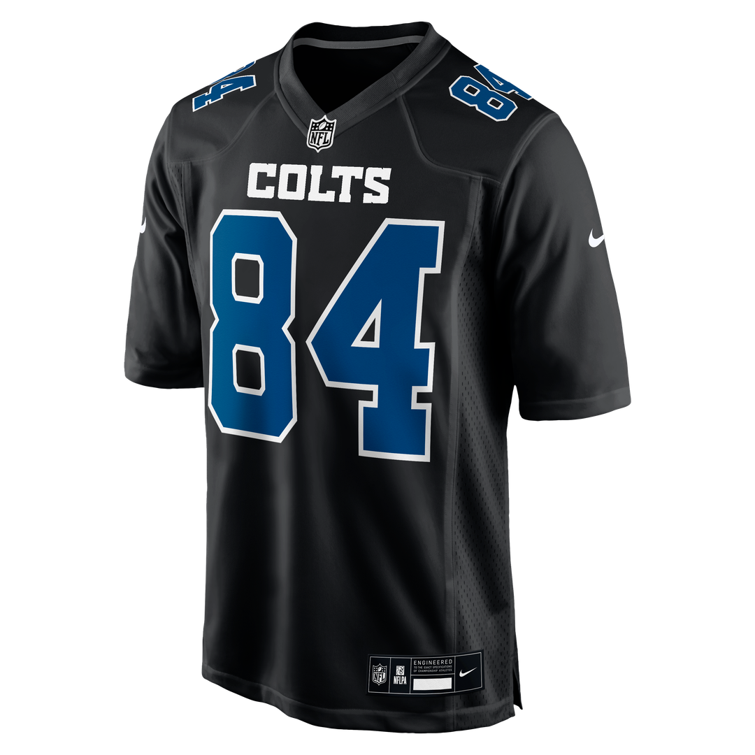Tyler Warren Indianapolis Colts Nike Carbon Black Fashion Game Jersey