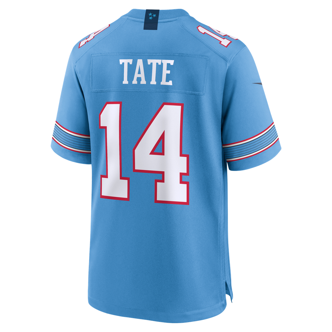 Carnell Tate Tennessee Titans Nike Light Blue Team Game Jersey