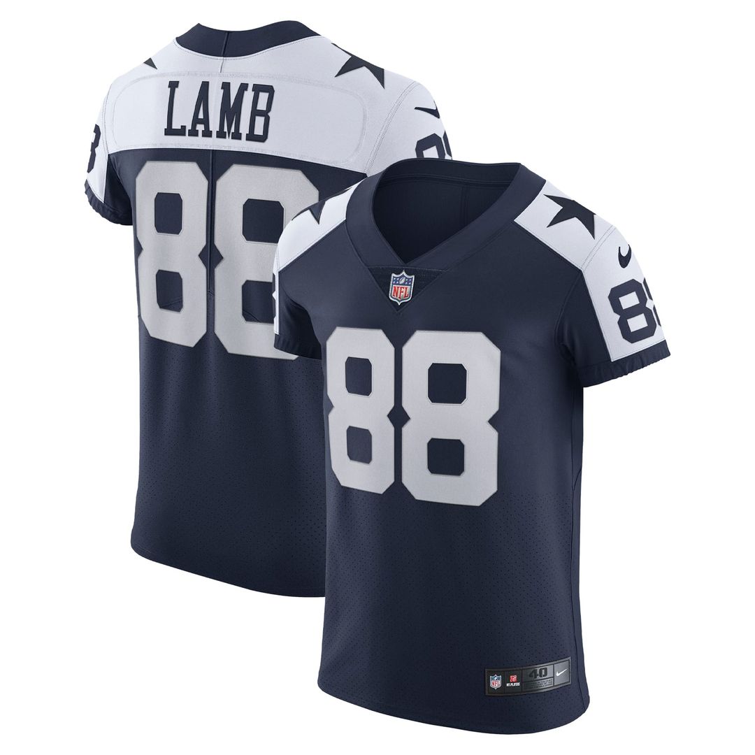 CeeDee Lamb Dallas Cowboys Nike Navy Alternate Vapor Elite Jersey