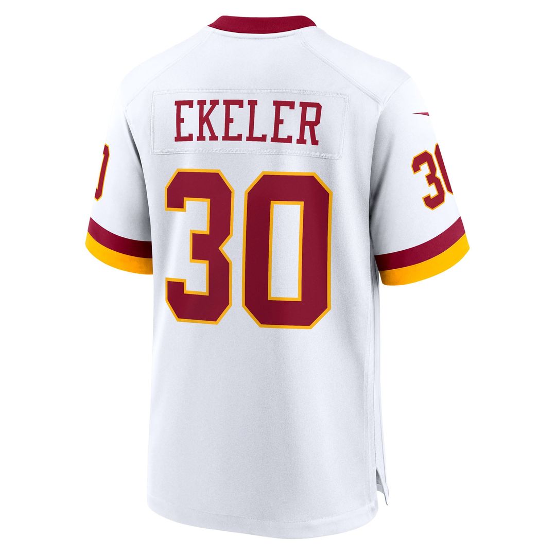 Austin Ekeler Washington Commanders Nike Burgundy Game Player Jersey