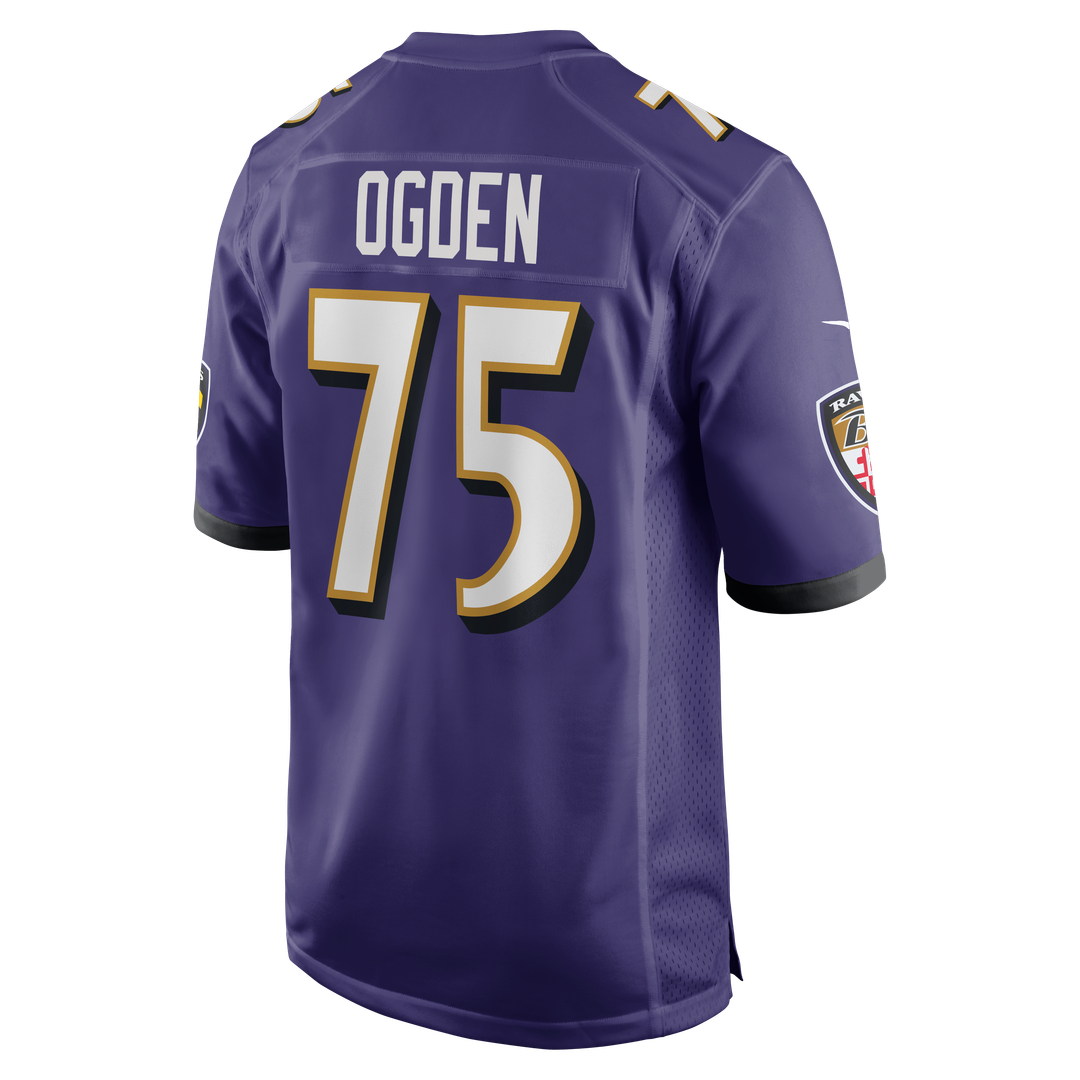 Jonathan Ogden Baltimore Ravens Nike Purple Game Retired Player Jersey