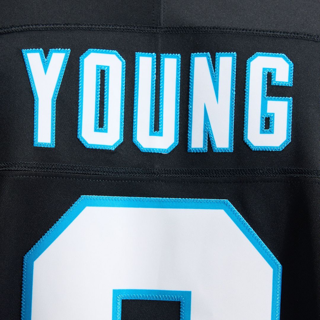 Bryce Young Carolina Panthers Nike Blue Alternate Vapor F.U.S.E. Stitched Limited Jersey