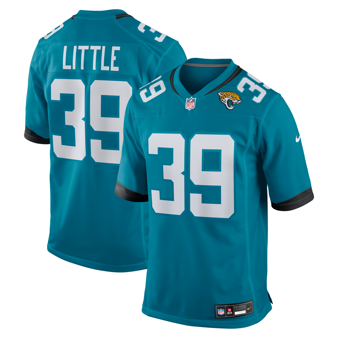 Cam Little Jacksonville Jaguars Nike Teal Team Game Jersey