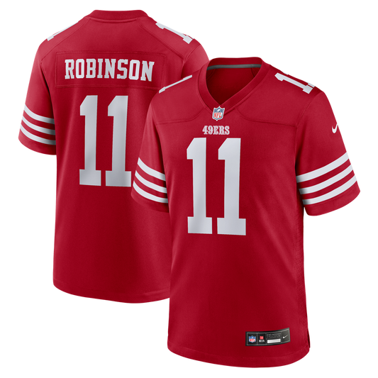 Demarcus Robinson San Francisco 49ers Nike Scarlet Team Game Jersey