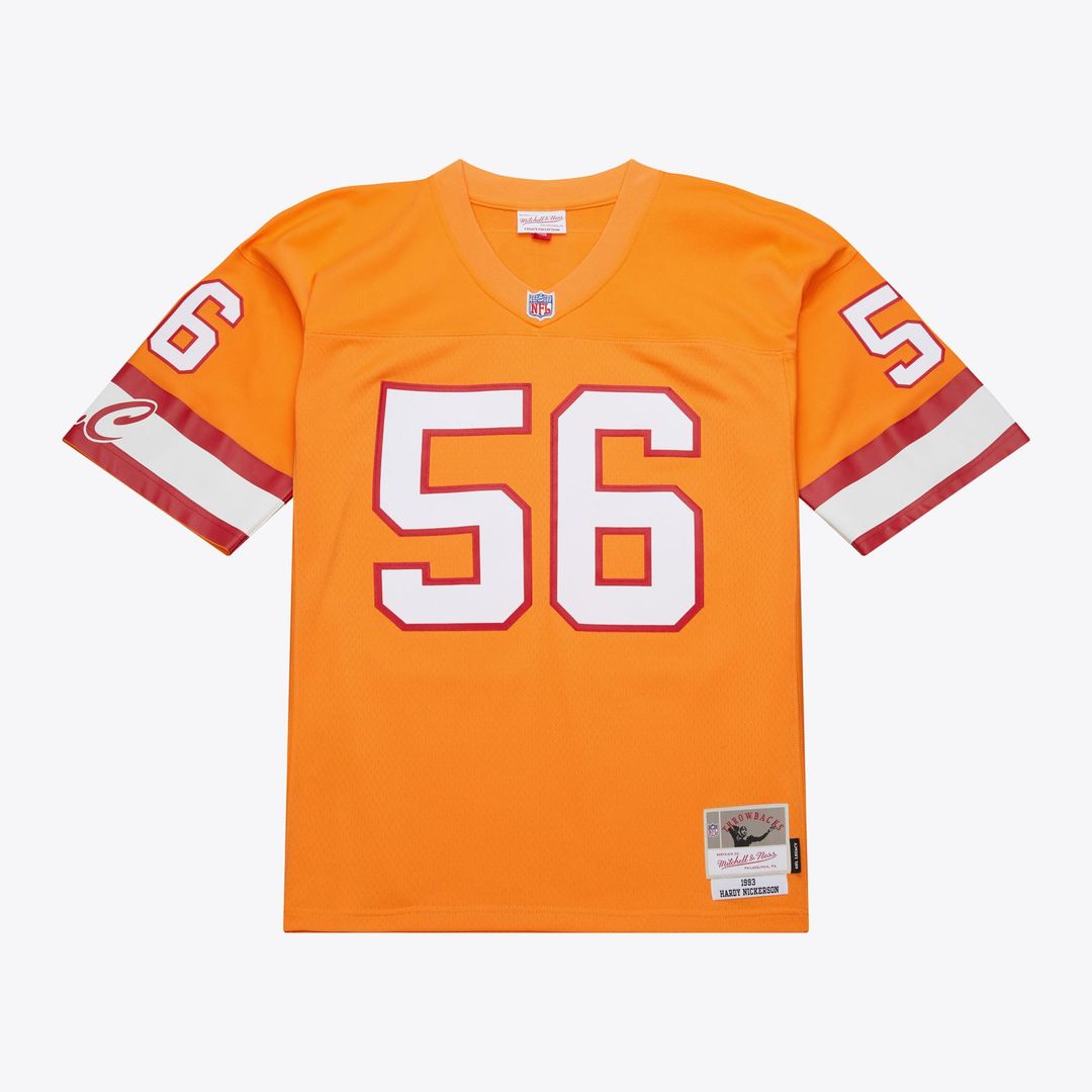 Hardy Nickerson Tampa Bay Buccaneers Mitchell & Ness Orange 1993 Legacy Replica Jersey