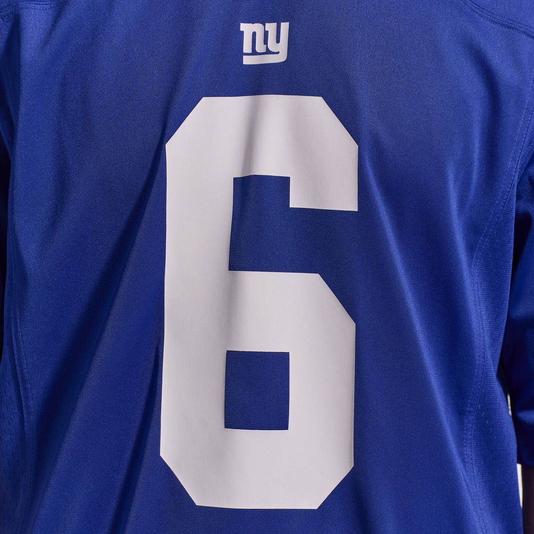 Jaxson Dart New York Giants Nike Red Alternate Century Red Game Jersey
