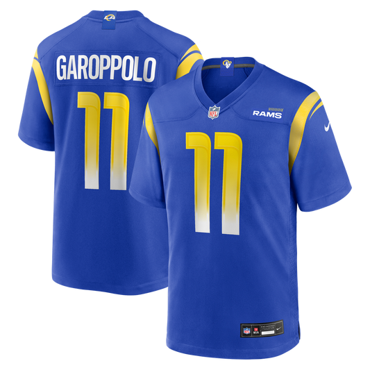Jimmy Garoppolo Los Angeles Rams Nike Royal Game Jersey
