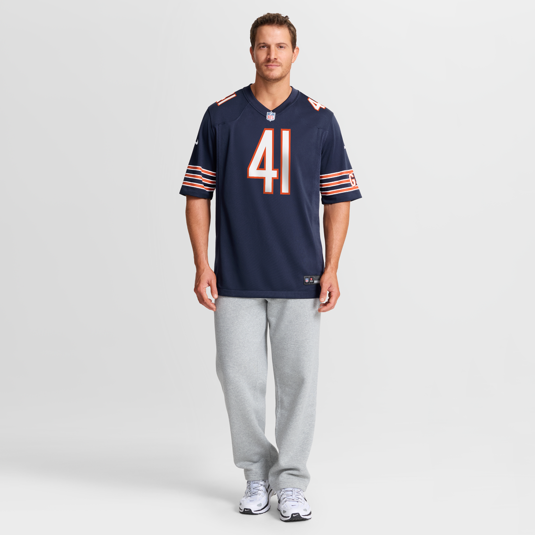 Brian Piccolo Chicago Bears Nike Navy Game Retired Player Jersey