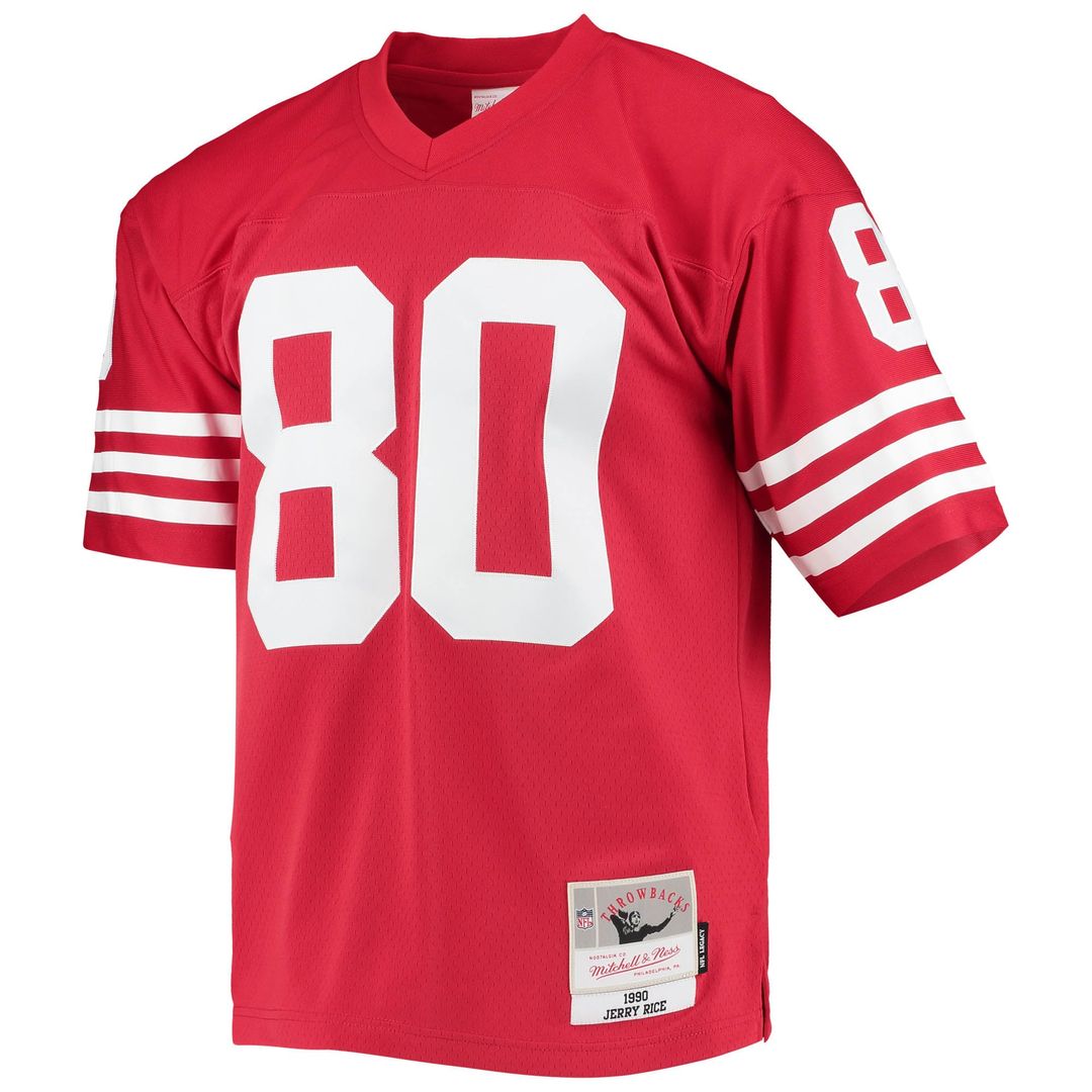 Jerry Rice San Francisco 49ers Mitchell & Ness Scarlet Legacy Replica Jersey