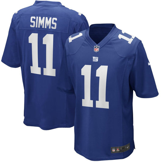 Phil Simms New York Giants Nike Royal Game Retired Player Jersey