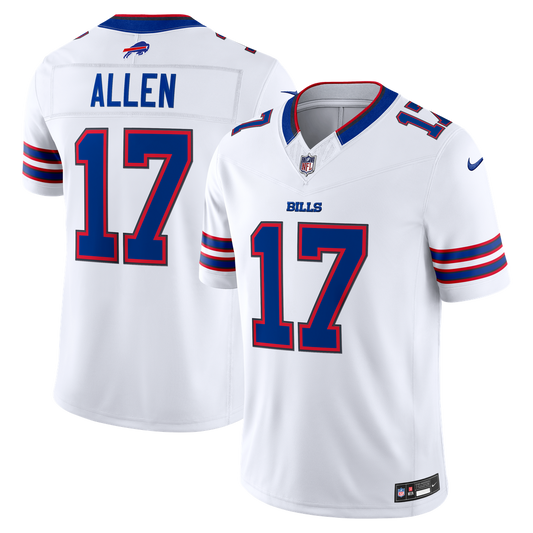 Josh Allen Buffalo Bills Nike White Vapor F.U.S.E. Stitched Limited Jersey