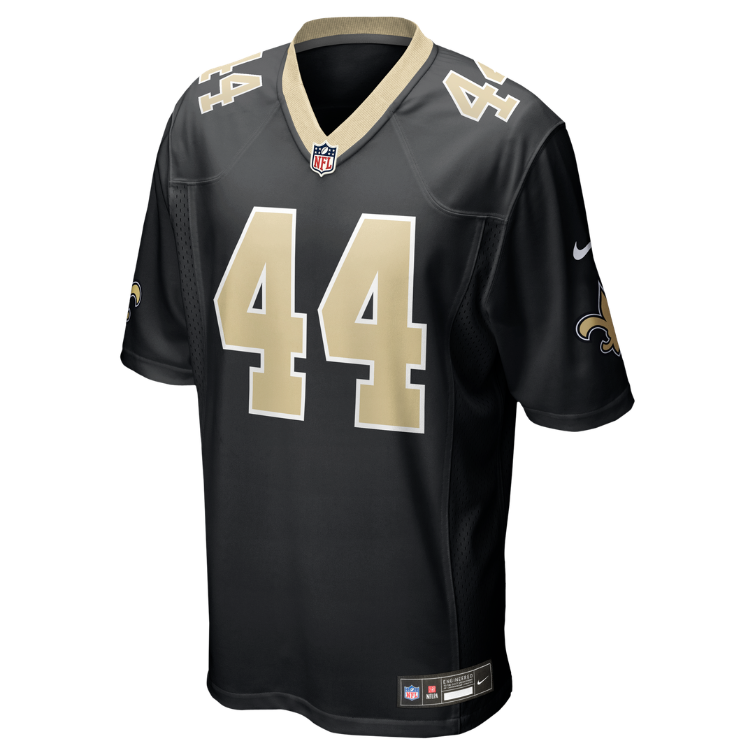Isaiah Stalbird New Orleans Saints Nike Black Team Game Jersey