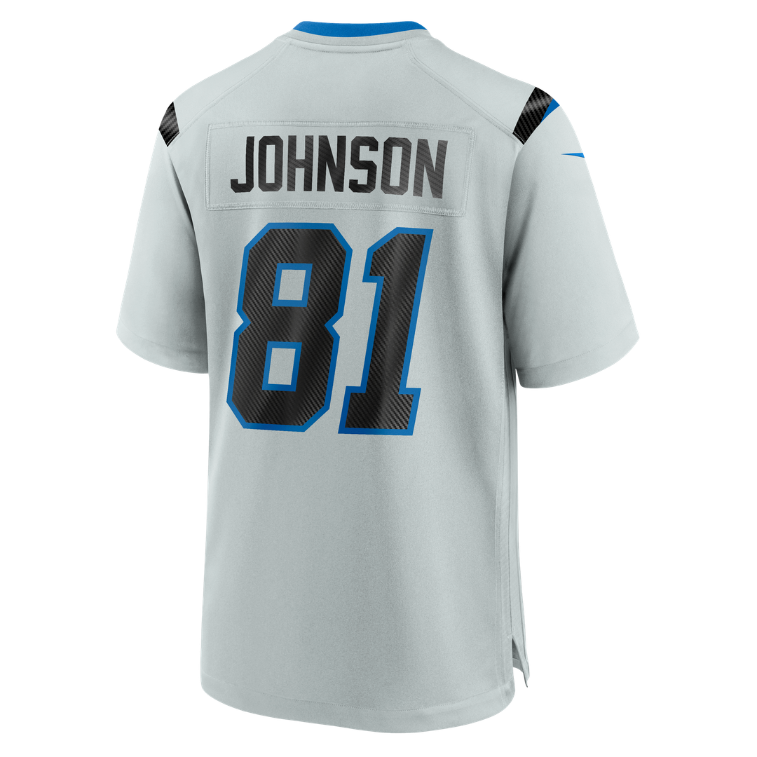 Calvin Johnson Detroit Lions Nike Silver 2026 Rivalries Collection Game Jersey