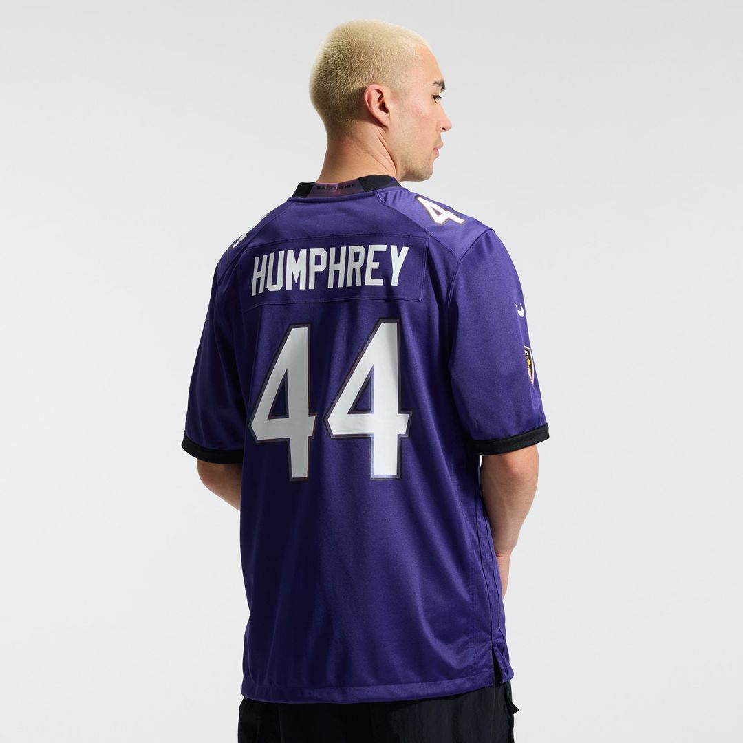 Marlon Humphrey Baltimore Ravens Nike Black Alternate Game Jersey
