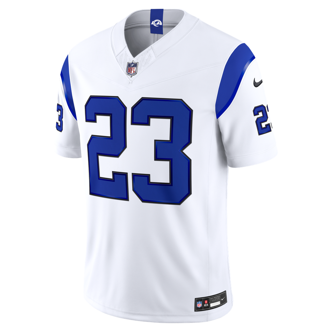 Kyren Williams Los Angeles Rams Nike Fearsome White Vapor F.U.S.E. Stitched Limited Jersey