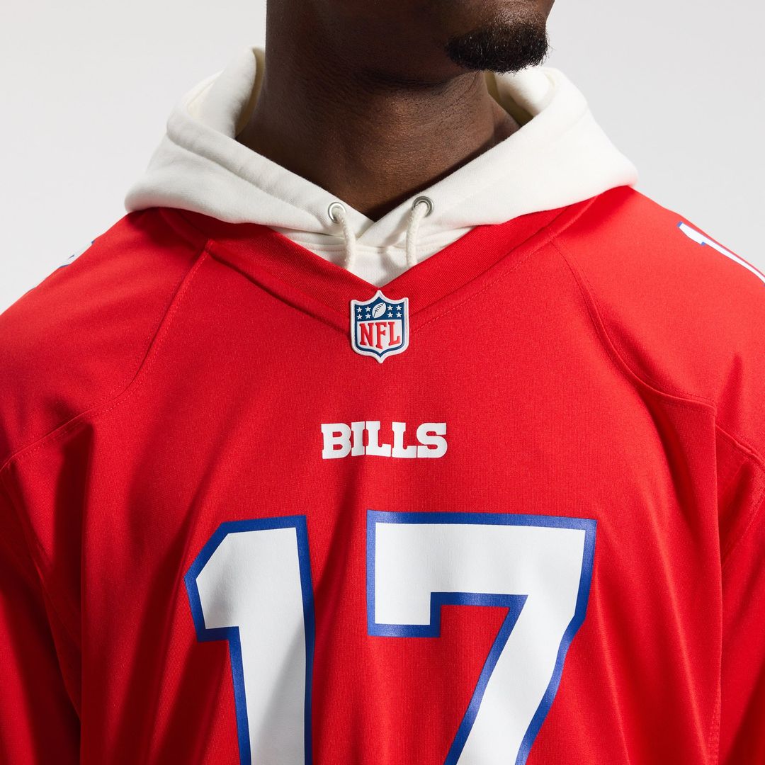 Josh Allen Buffalo Bills Nike Red Alternate Game Jersey