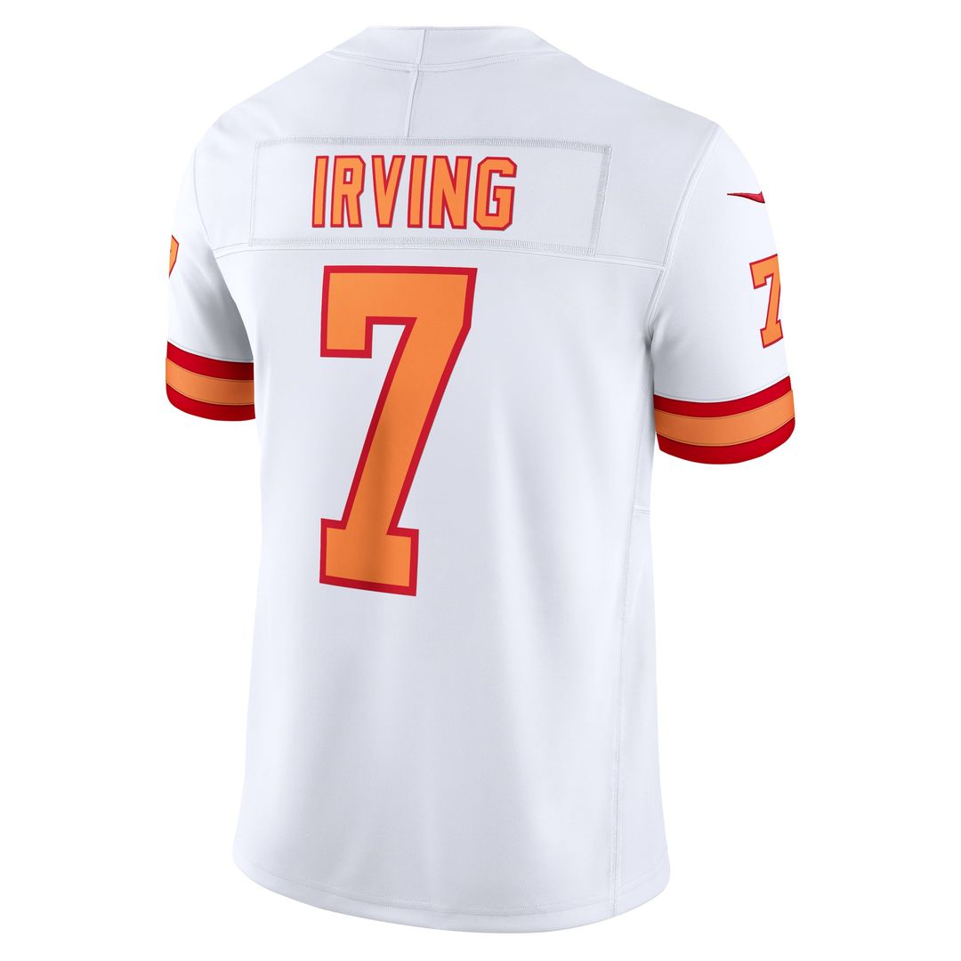 Bucky Irving Tampa Bay Buccaneers Nike Orange Alternate 2 Throwback Vapor F.U.S.E. Limited Jersey