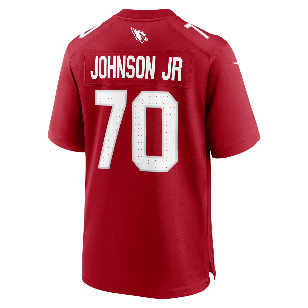 Paris Johnson Jr. Arizona Cardinals Nike Cardinal Game Jersey