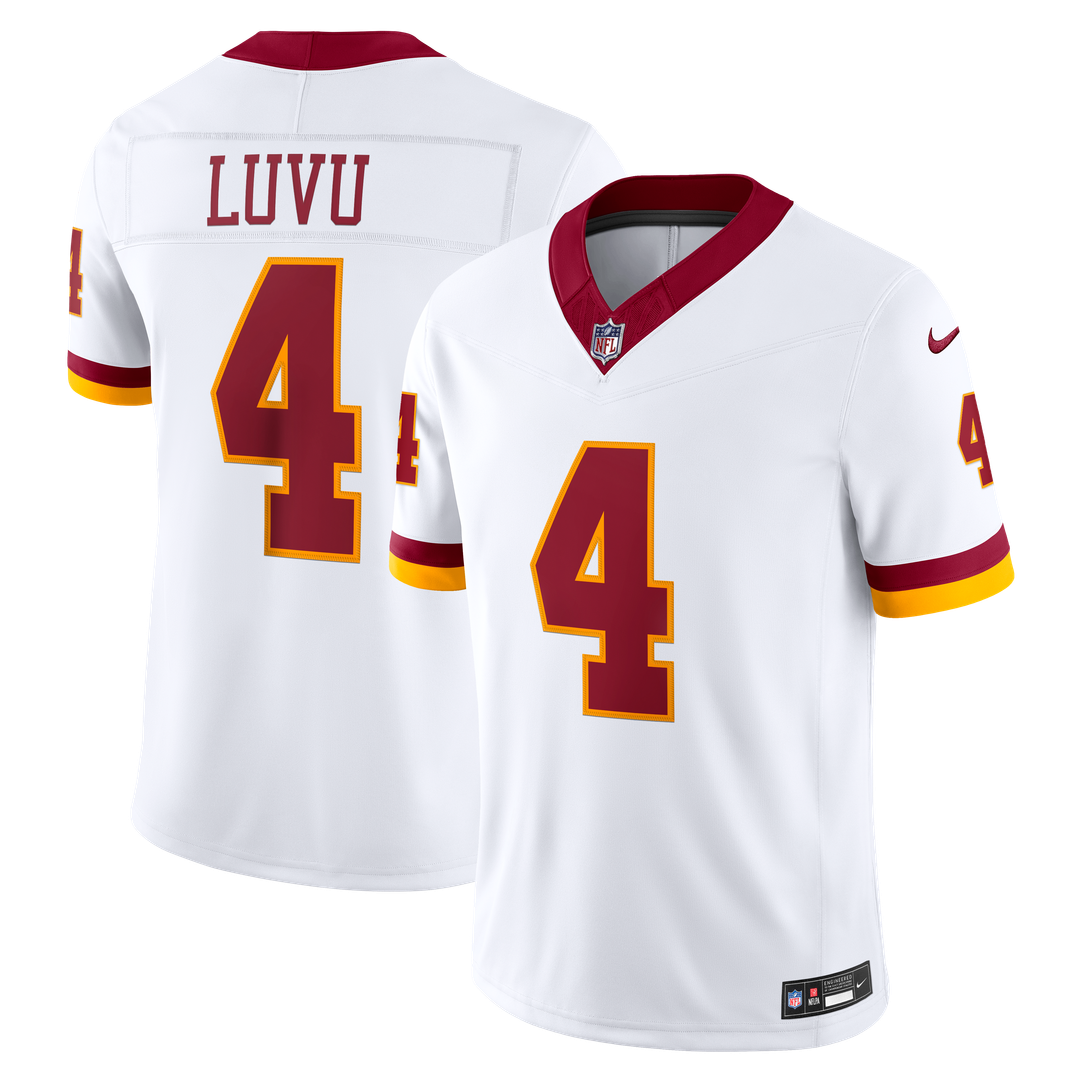 Frankie Luvu Washington Commanders Nike White Vapor F.U.S.E. Stitched Limited Jersey