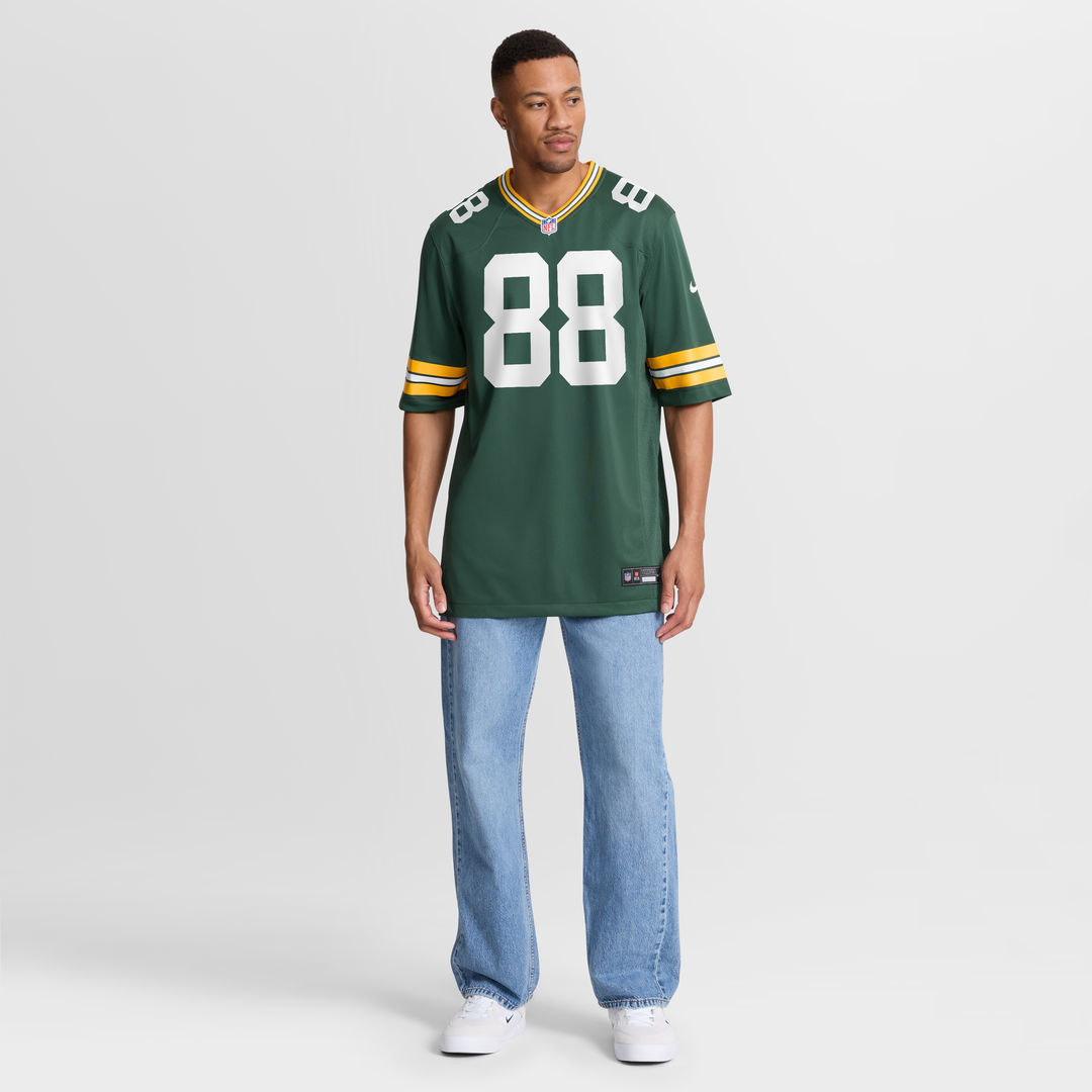 Jermichael Finley Green Bay Packers Nike Green Game Retired Player Jersey