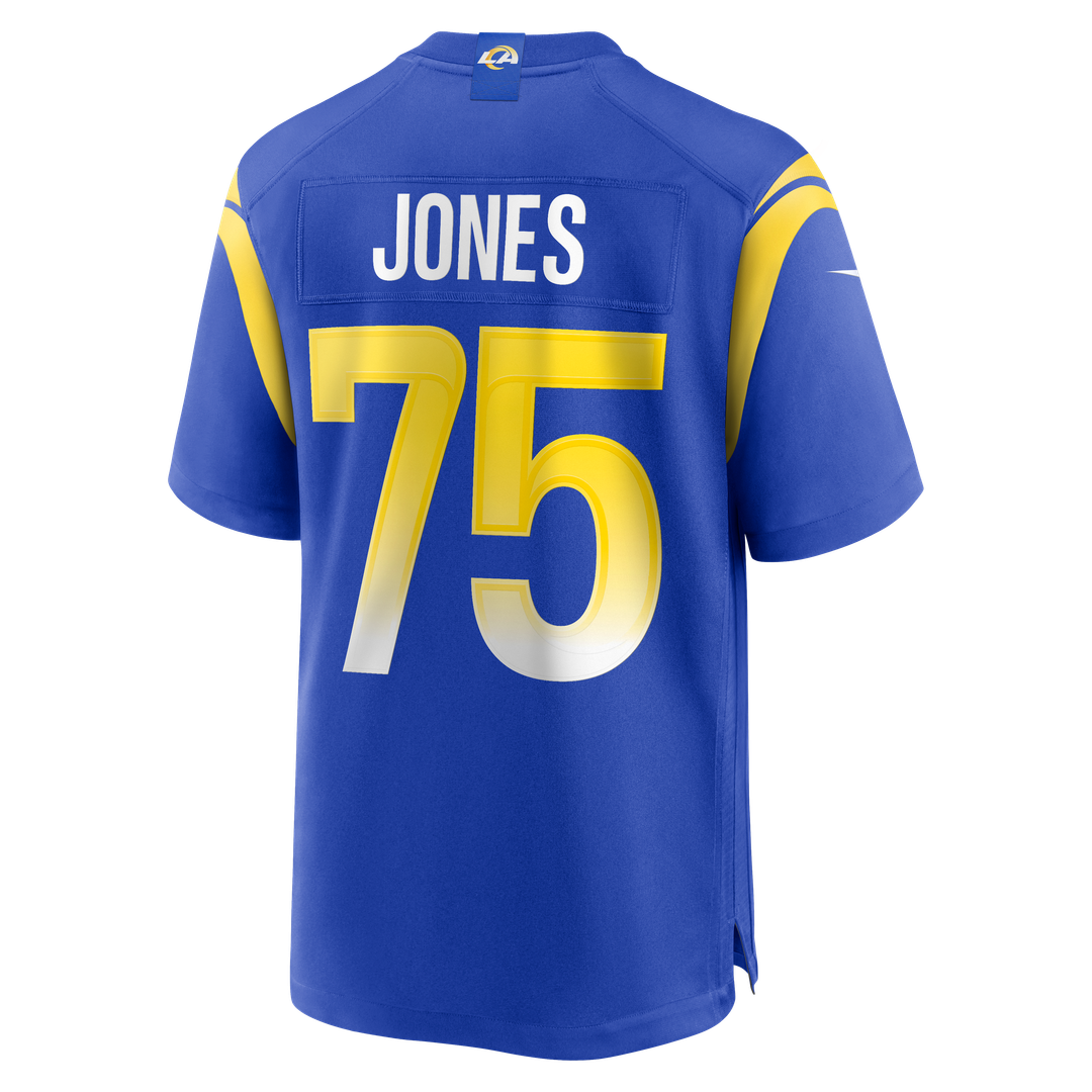 Deacon Jones Los Angeles Rams Nike Royal Game Retired Player Jersey