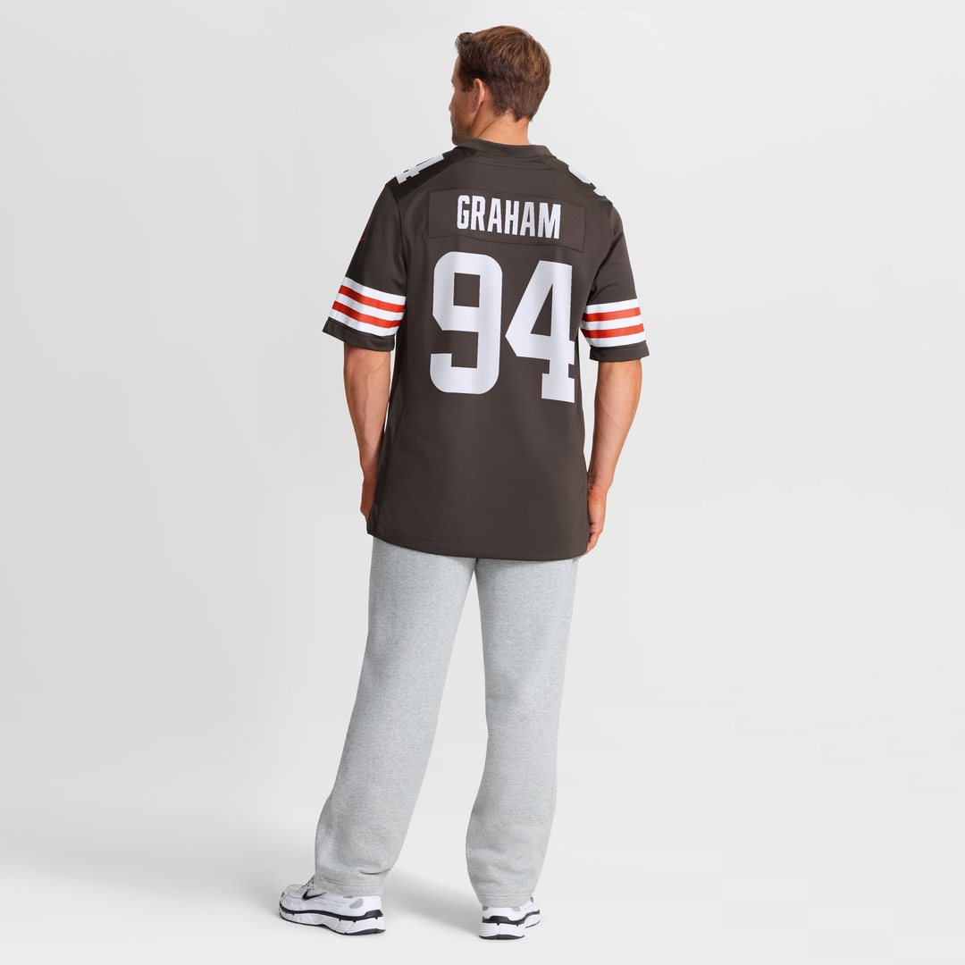 Mason Graham Cleveland Browns Nike Brown Game Jersey