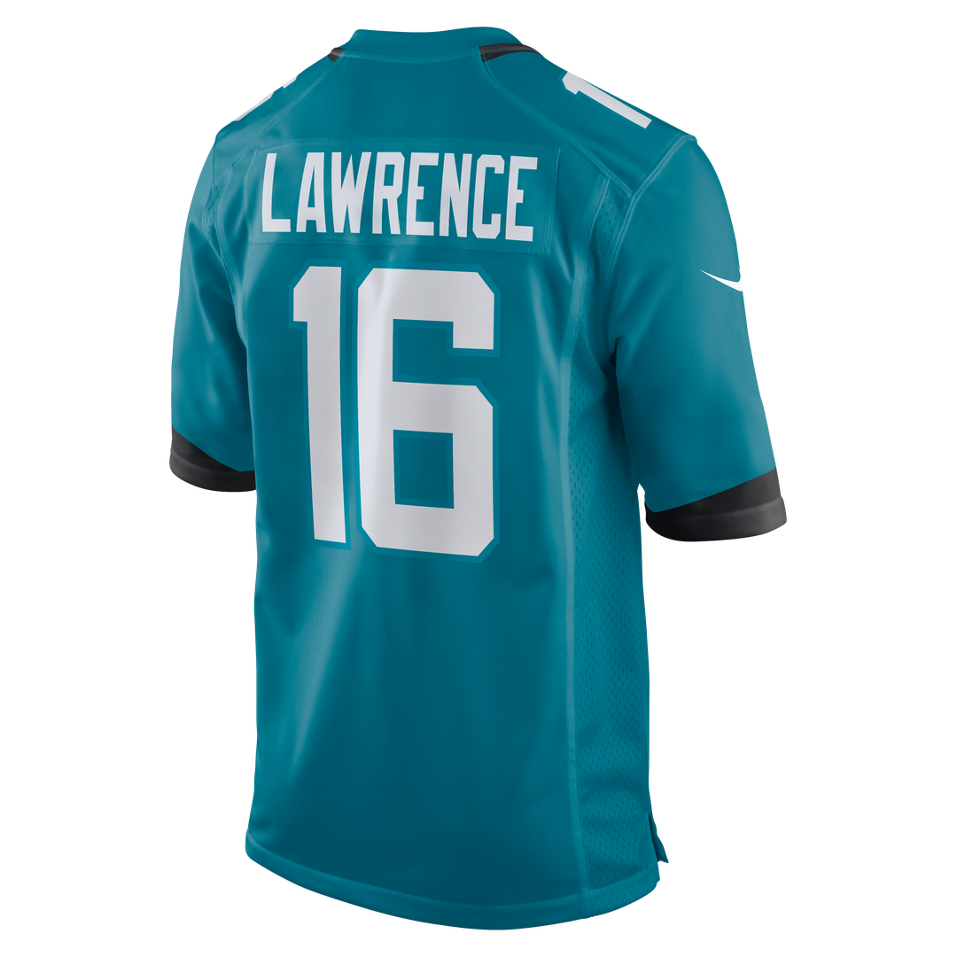 Trevor Lawrence Jacksonville Jaguars Nike Teal Home Game Jersey