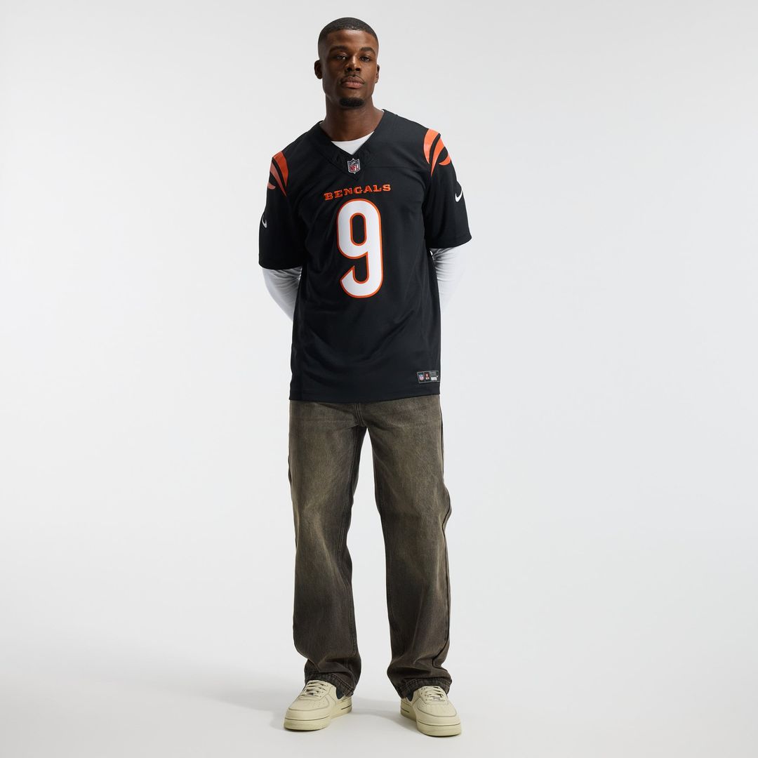 Joe Burrow Cincinnati Bengals Nike Black Team Vapor F.U.S.E. Stitched Limited Jersey