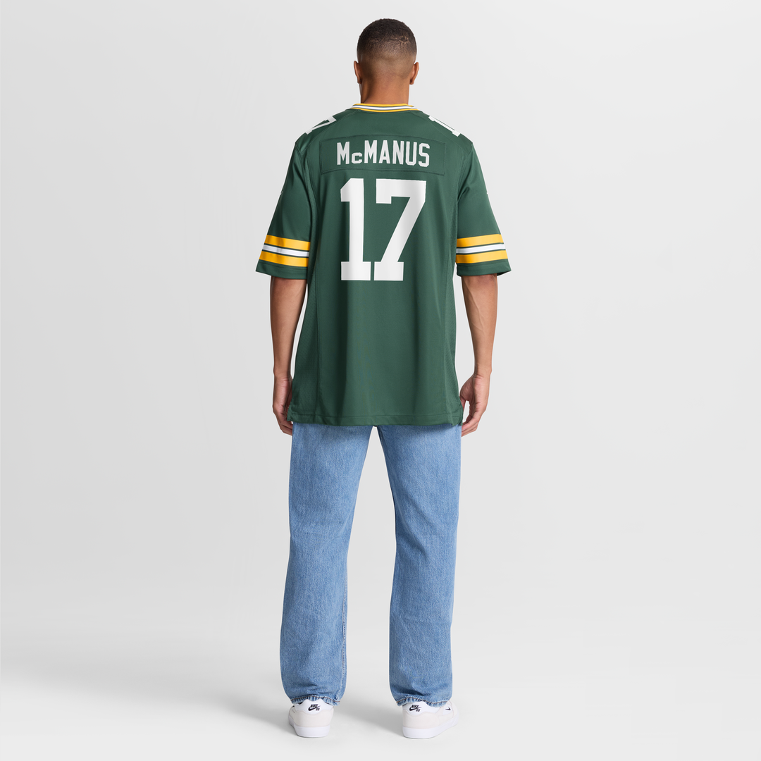 Brandon McManus Green Bay Packers Nike Green Team Game Jersey