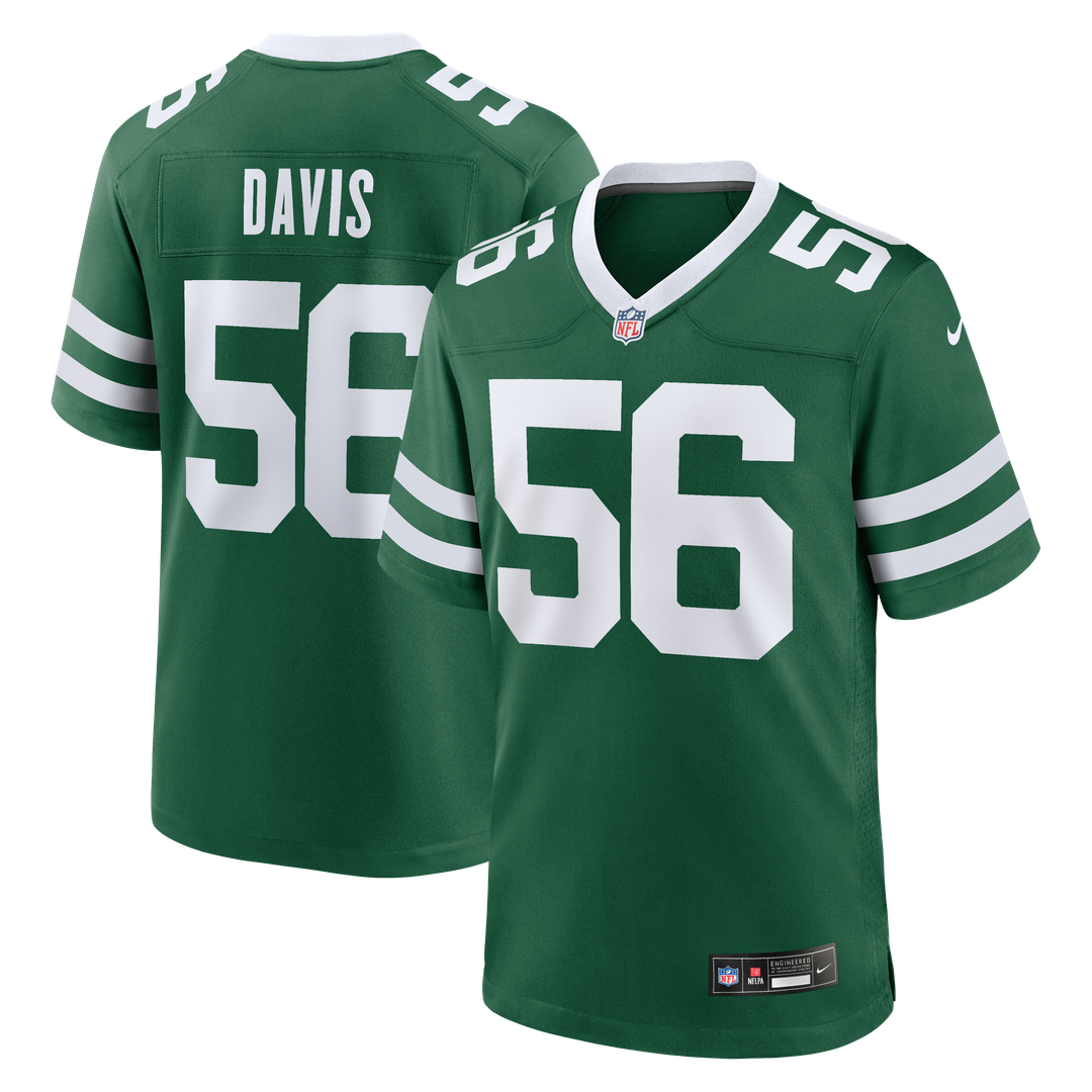 Demario Davis New York Jets Nike Legacy Green Team Game Jersey