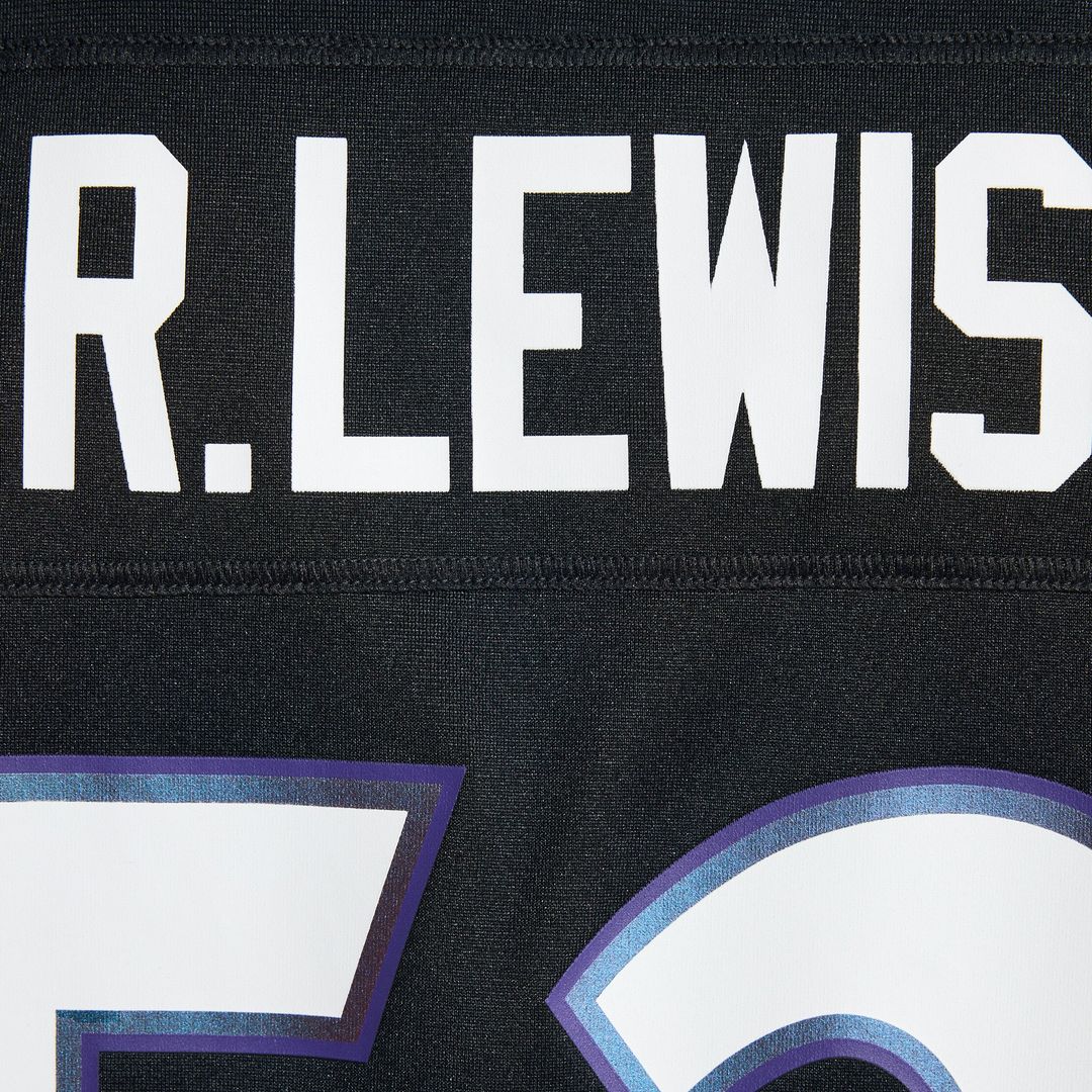 Ray Lewis Baltimore Ravens Nike Black Alternate Retired Player Game Jersey