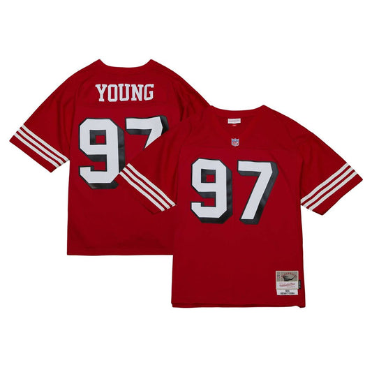 Bryant Young San Francisco 49ers Mitchell & Ness Scarlet Legacy Replica Jersey