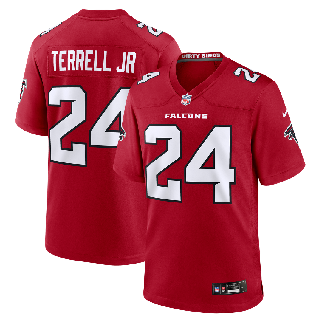 A.J. Terrell Atlanta Falcons Nike Red Game Jersey