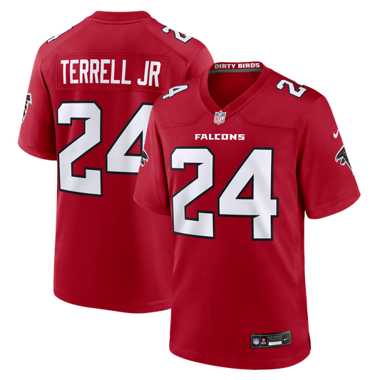 A.J. Terrell Atlanta Falcons Nike Red Game Jersey