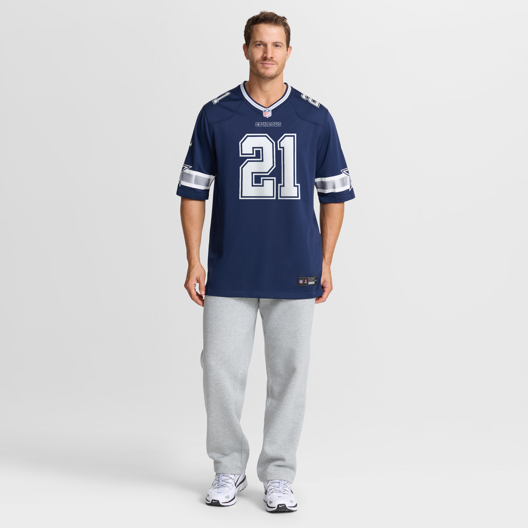Deion Sanders Dallas Cowboys Nike Navy Team Retired Player Game Jersey