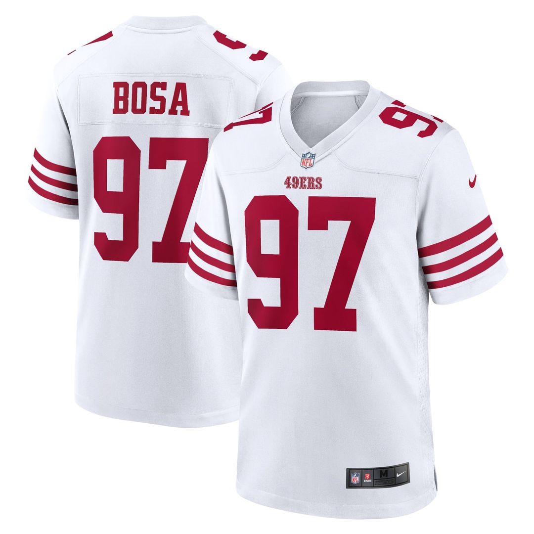 Nick Bosa San Francisco 49ers Nike White Player Game Jersey