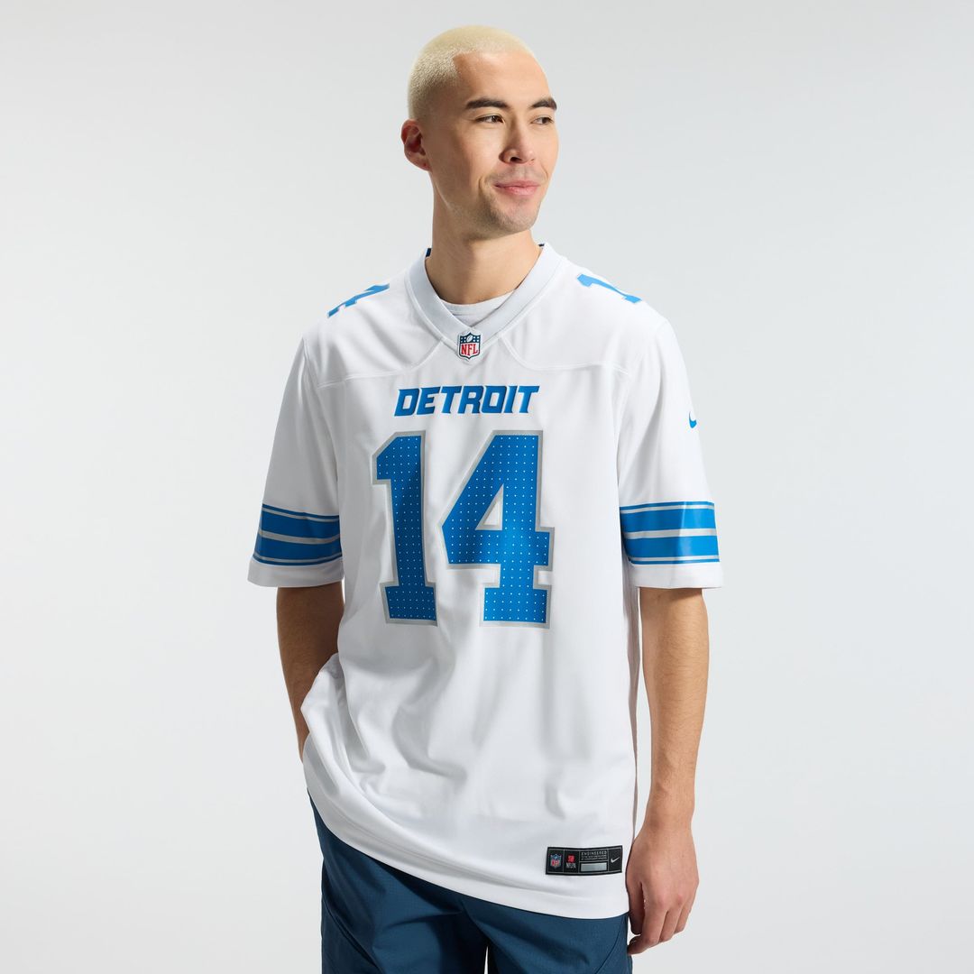 Amon-Ra St. Brown Detroit Lions Nike Black 2nd Alternate Game Jersey