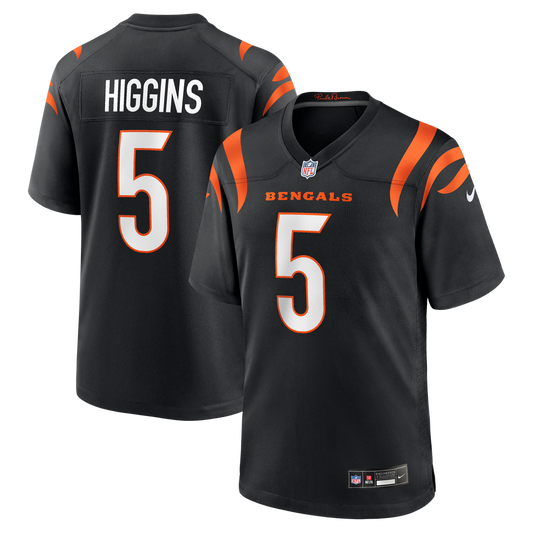 Tee Higgins Cincinnati Bengals Nike Black Game Player Jersey