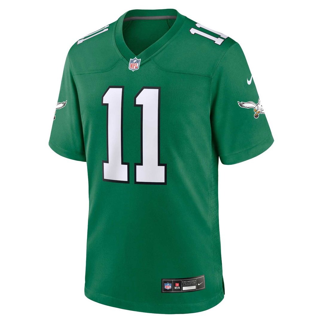 A.J. Brown Philadelphia Eagles Nike Midnight Green Team Game Jersey