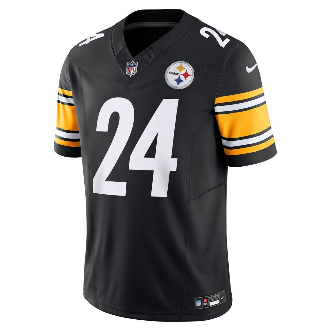 Joey Porter Jr. Pittsburgh Steelers Nike Gold Alternate 1933 Throwback Vapor F.U.S.E. Limited Jersey
