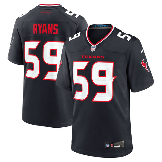 DeMeco Ryans Houston Texans Nike Navy Team Retired Game Jersey