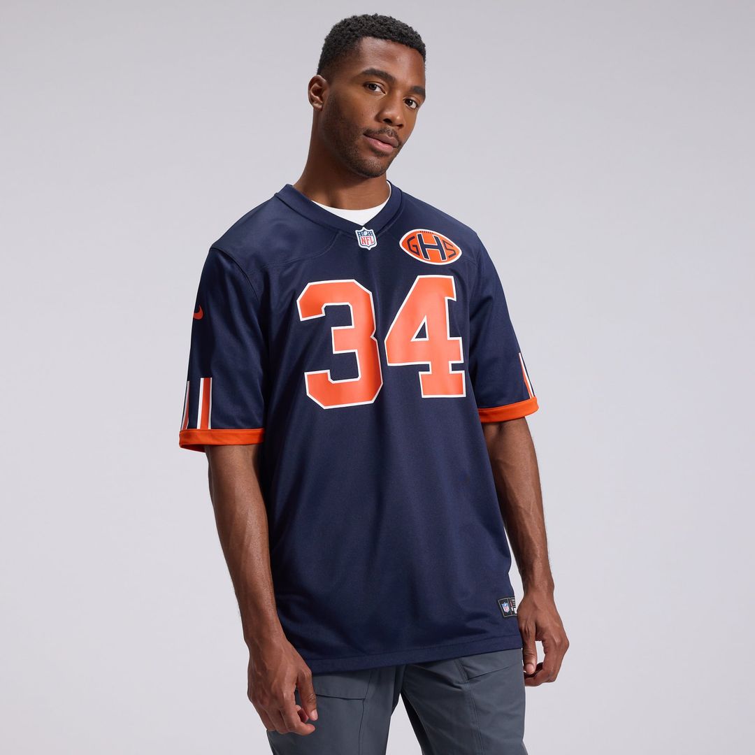Walter Payton Chicago Bears Nike Navy 2026 Rivalries Collection Game Jersey