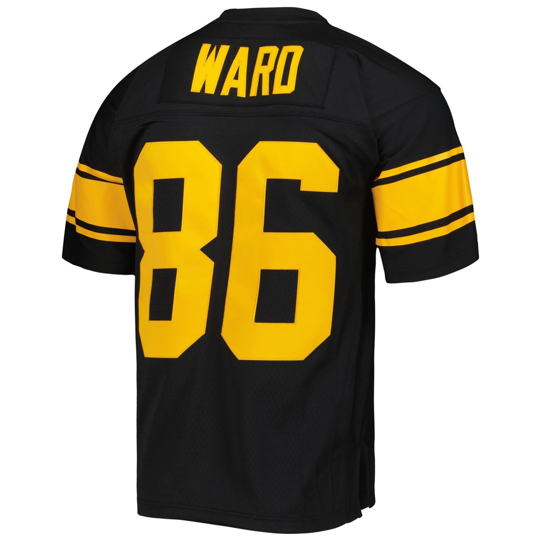 Hines Ward Pittsburgh Steelers Mitchell & Ness Black Legacy Replica Jersey