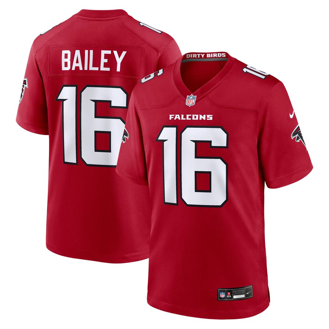 Jake Bailey Atlanta Falcons Nike Red Team Game Jersey