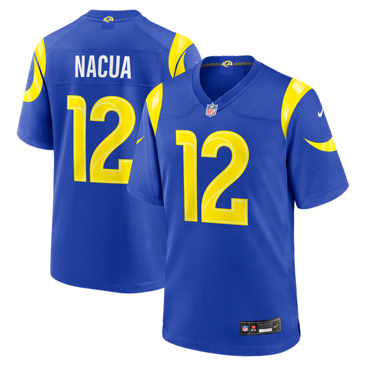 Puka Nacua Los Angeles Rams Nike Royal Team Game Player Jersey