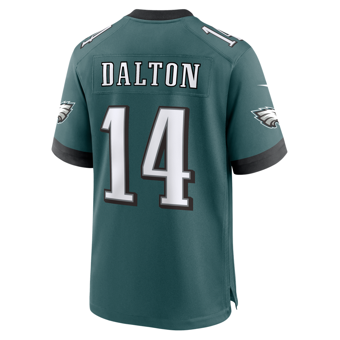 Andy Dalton Philadelphia Eagles Nike Midnight Green Team Game Jersey