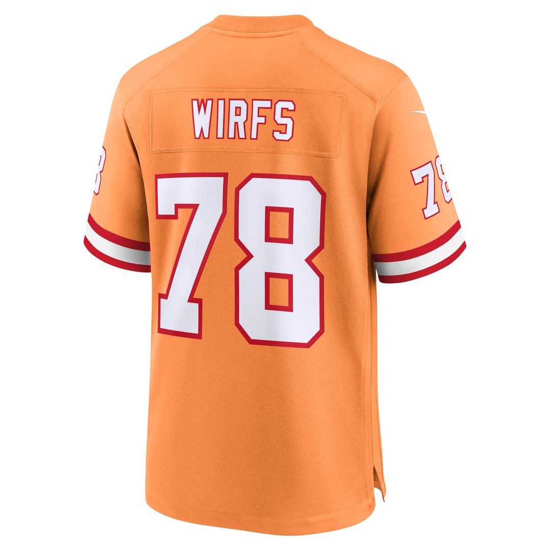 Tristan Wirfs Tampa Bay Buccaneers Nike Red Player Game Jersey