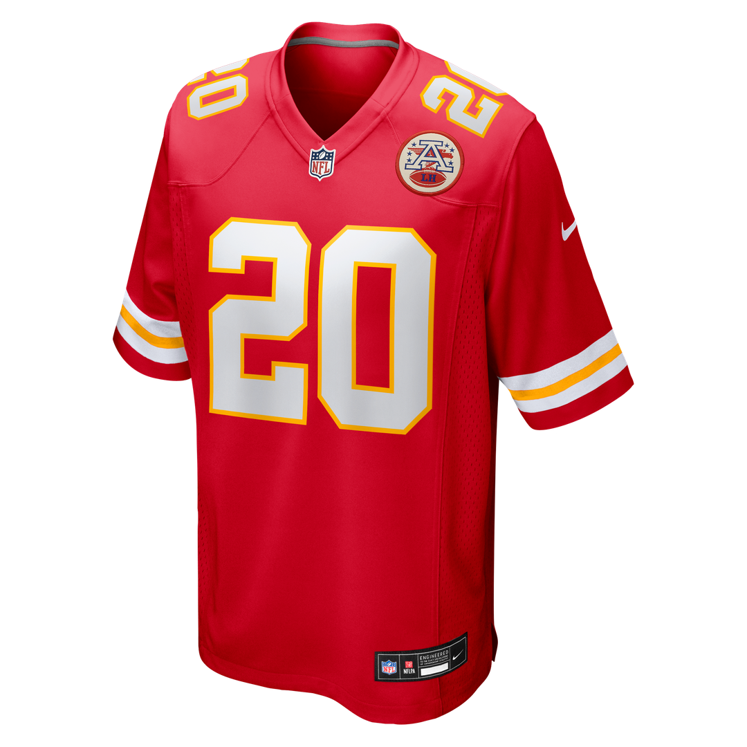 Nohl Williams Kansas City Chiefs Nike Red Team Game Jersey